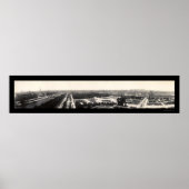 Paris Grand Panorama Foto 1909 Poster (Vorne)
