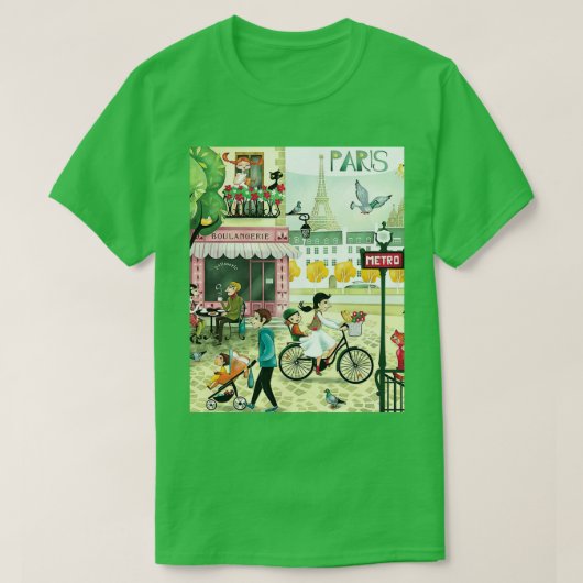 Paris Graphic TShirt (Design vorne)