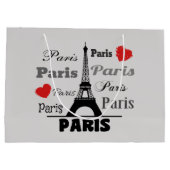 Paris Große Geschenktüte (Rückseite)