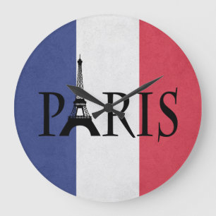 Paris Große Wanduhr