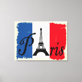 Paris grunge leinwanddruck (Vorderseite)