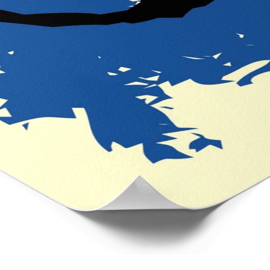 Paris grunge poster (Ecke)