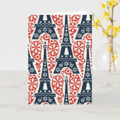 Paris-Gruß-Karte Karte (Gelbe Blume)