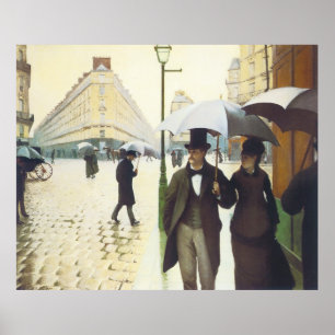 Paris, Gustave Caillebott Poster
