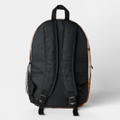PARIS - HALLO BEDRUCKTER RUCKSACK (Rückseite)