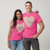 Paris Heart Map T-Shirt (Unisex)