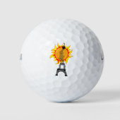 Paris Heat Wave 2022 Golf Balls Golfball (Vorderseite)