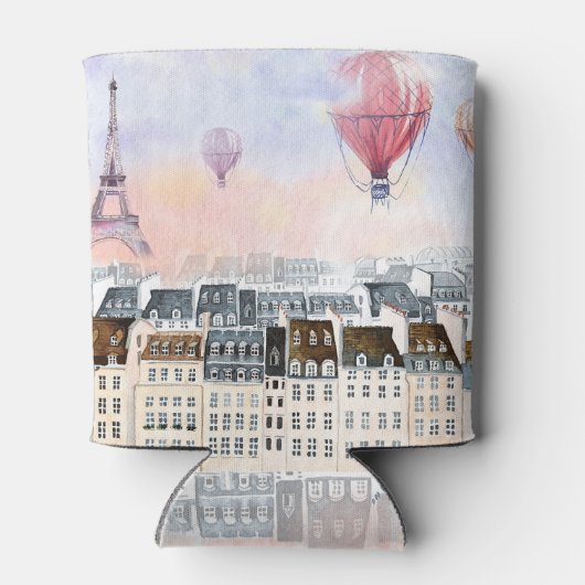 Paris, Heißluftballondarstellung Dosenkühler (Rückseite)