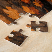 Paris Herbst Café Straße – Warmes Herbstpuzzle Puzzle (Seite)