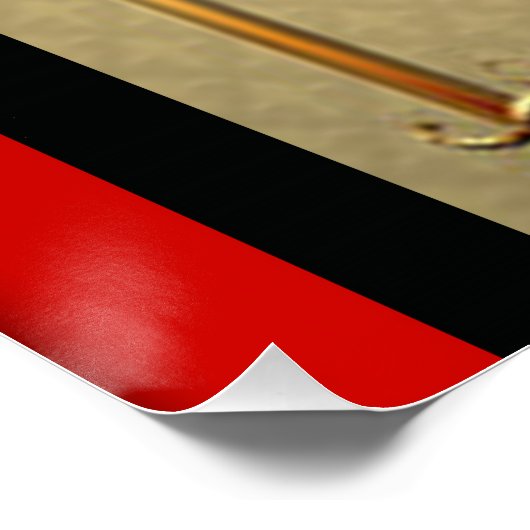 Paris High Heel Poster (Ecke)