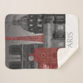 Paris Höhenunterschiede nach Nacht - Rot Sherpadecke (Vorderseite (Horizontal))