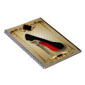 Paris-hoher Absatz Notizblock (Rechte Seite)