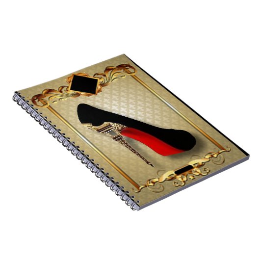 Paris-hoher Absatz Notizblock (Rechte Seite)