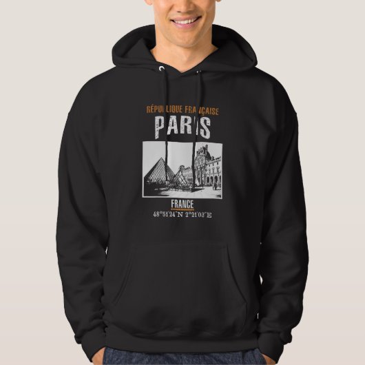 Paris Hoodie (Vorderseite)