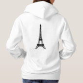 Paris Hoodie for women (Rückseite)