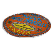 Paris Hotel, bearbeiten Text Cutting Board Schneidebrett (Ecke)