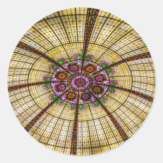 Paris Hotel Ceila in Las Vegas Runder Aufkleber (Vorderseite)