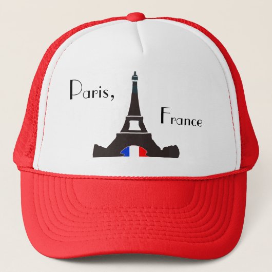 Paris-Hut Truckerkappe (Vorderseite)