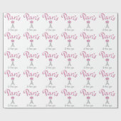 Paris I Liebe Geschenkpapier (Flach)