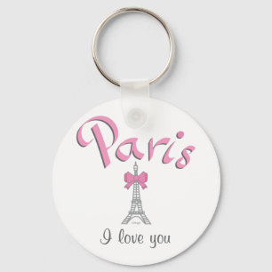 Paris I Liebe Schlüsselanhänger