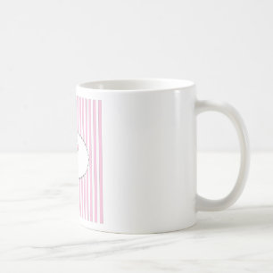 "Paris I Love You"- rosa Streifen Kaffeetasse