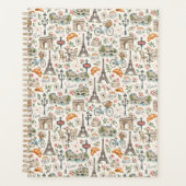 Paris Icons Chic Design Planer (Vorderseite)