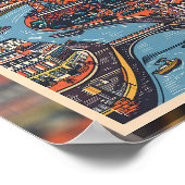 Paris Ikonen: Das Herz der Stadt des Lichts Poster (Ecke)