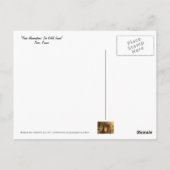 Paris Illuminations: The Eiffel Tower Postkarte (Rückseite)