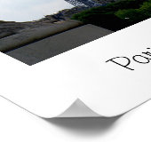 Paris im August Poster (Ecke)