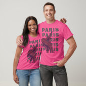 Paris im Coolen Vintag T-Shirt (Unisex)