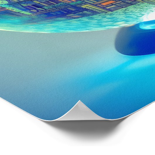 Paris im Crystal Ball Poster (Ecke)