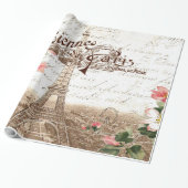 Paris im Frühjahr Geschenkpapier (Ungerollt)