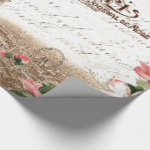 Paris im Frühjahr Geschenkpapier (Ecke)