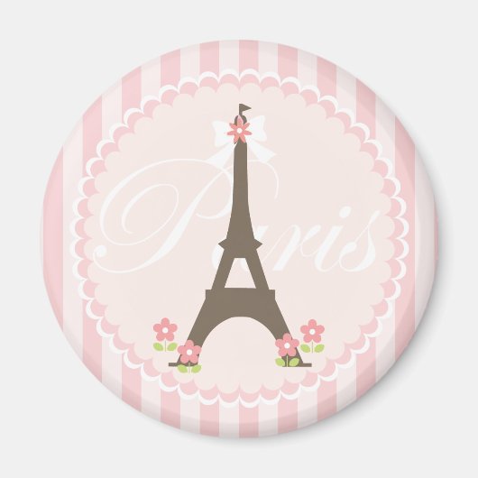 Paris im Frühjahr Girly Magnet (Vorne)
