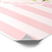 Paris im Frühjahr Girly Poster (Ecke)