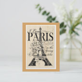 Paris im Frühjahr Postkarte (Stehend Vorderseite)