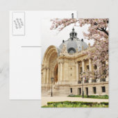 Paris im Frühjahr Postkarte (Vorne/Hinten)