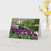 Paris im Frühling Karte (Gelbe Blume)