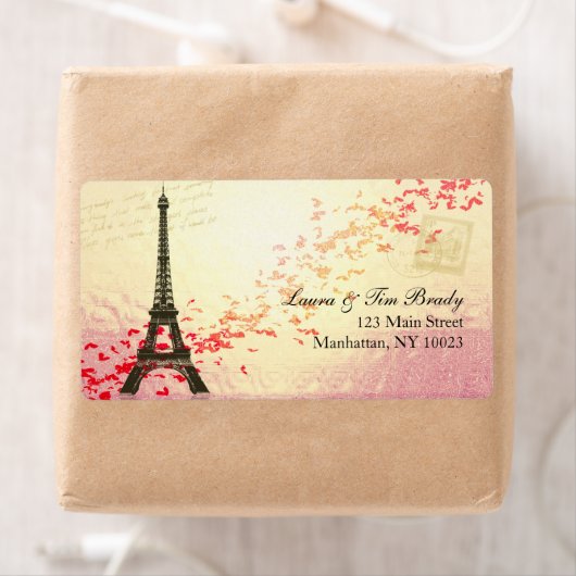 Paris im Frühling mit Herzen (Insitu)