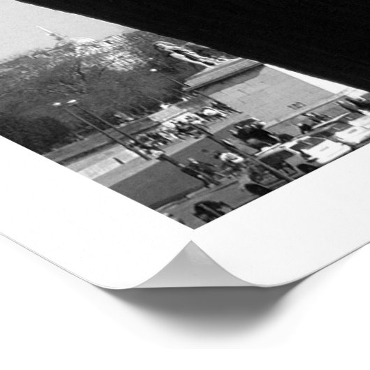 Paris im Frühling Poster (Ecke)