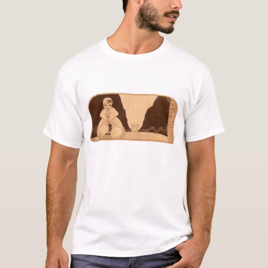 Paris im Rückspiegel T-Shirt (Vorderseite)