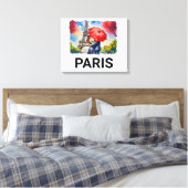 PARIS im Springtime Leinwanddruck (Insitu (Schlafzimmer))