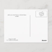 Paris in Bloom Postkarte (Rückseite)