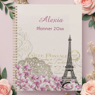Paris in Blume | Ihr Name Planer