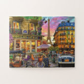 Paris in Dawn Jigsaw Puzzle (Horizontal)