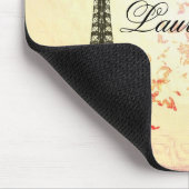 Paris in der Liebe - Eiffel-Turm Mousepad (Ecke)