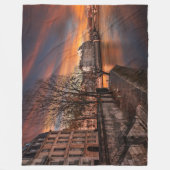 PARIS IN DUSK FLEECEDECKE (Vorderseite)