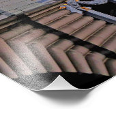 Paris in Dusk Fotodruck (Ecke)