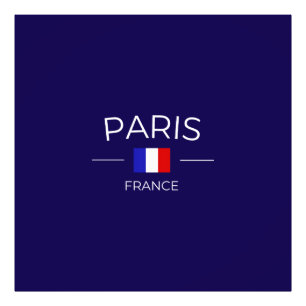 Paris in Frankreich Fotodruck