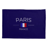 Paris in Frankreich Kissenbezug (Rückseite)